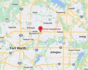 Map of 2mm Headshots in North Richland Hills