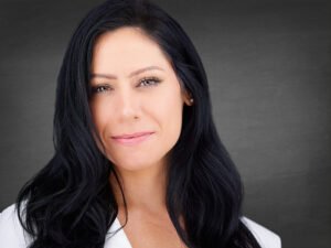 Pricing for Professional Headshots in Dallas Fort Worth Example of a Headshot on Grey