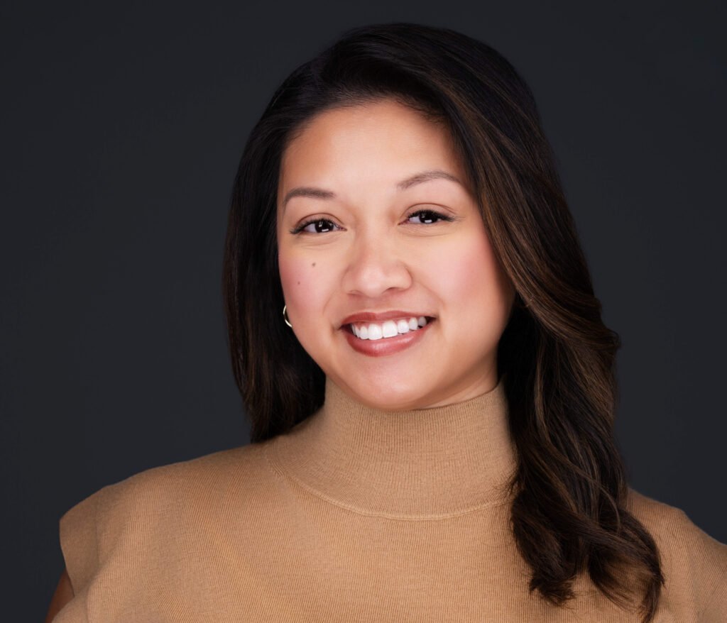 a woman headshot example.