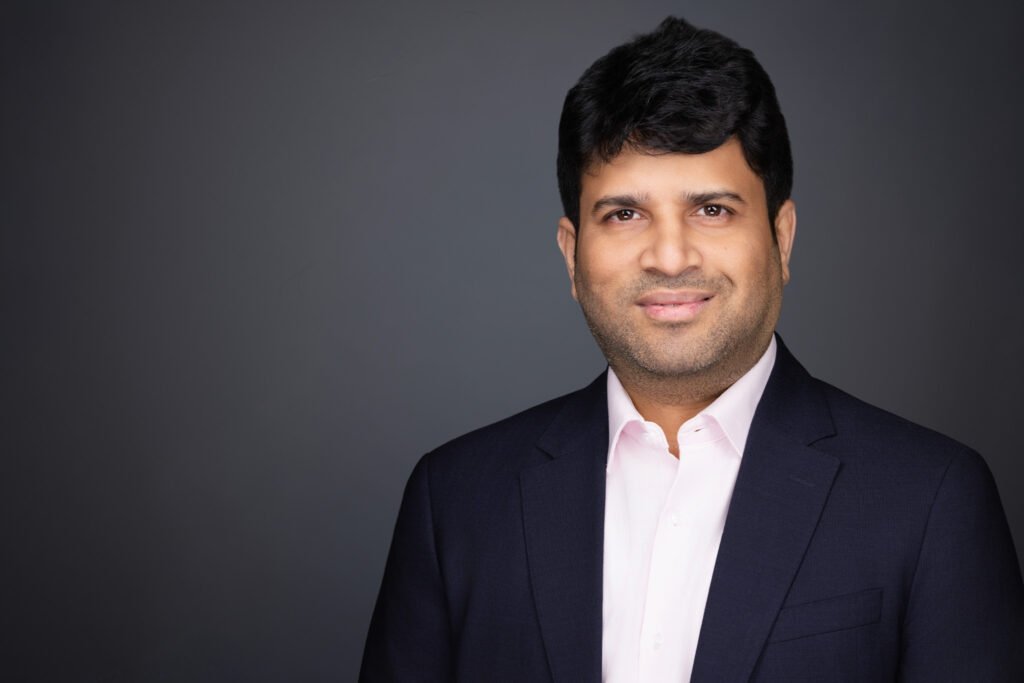 Business headshot in Colleyville TX with professional studio lighting