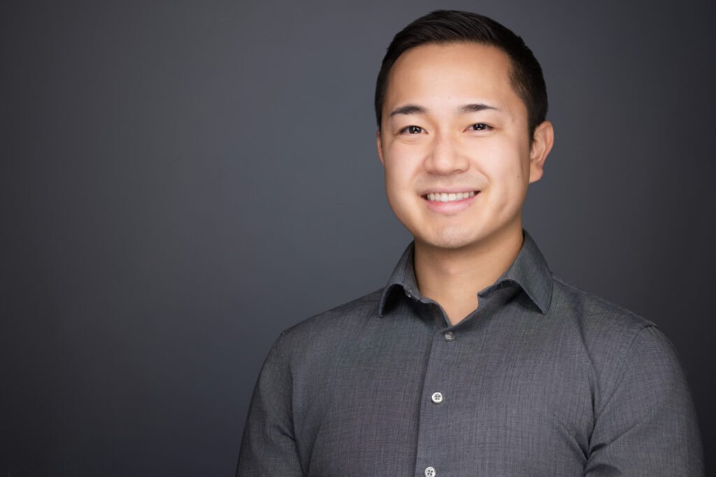 Business professional headshot in Southlake Town Square